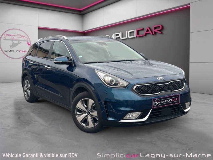 Kia niro 1.6 gdi hybride 141 ch dct6 active - entretien kia - carplay - caméra de recul occasion simplicicar lagny ...