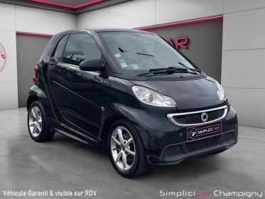 Smart fortwo coupe 451  84ch  turbo 1.0 boite auto -gps-toit panoramique occasion champigny-sur-marne (94) simplicicar...