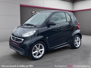 Smart fortwo coupe 451  84ch  turbo 1.0 boite auto -gps-toit panoramique occasion champigny-sur-marne (94) simplicicar...