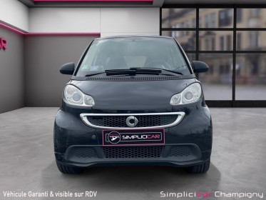 Smart fortwo coupe 451  84ch  turbo 1.0 boite auto -gps-toit panoramique occasion champigny-sur-marne (94) simplicicar...