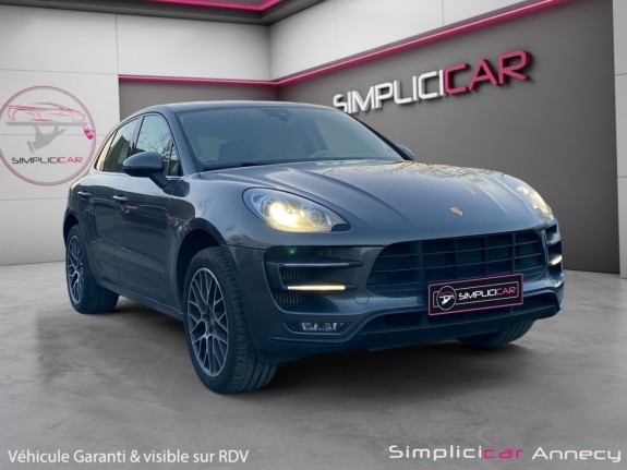 Porsche macan 3.6 turbo 400cv - garantie 12 mois occasion simplicicar annecy simplicicar simplicibike france