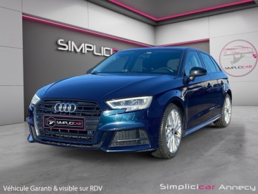Audi a3 sportback 30 tfsi 116 s tronic 7 s line - garantie 12 mois occasion simplicicar annecy simplicicar simplicibike france