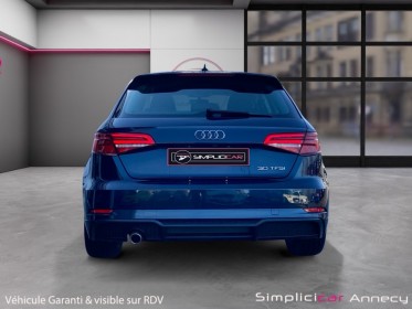 Audi a3 sportback 30 tfsi 116 s tronic 7 s line - garantie 12 mois occasion simplicicar annecy simplicicar simplicibike france