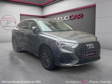 Audi q3 sportback 35 tfsi 150 ch s tronic 7 s line garantie 12 mois / tva recuperable occasion paris 15ème (75) simplicicar...