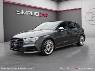 Audi s3 sportback 2.0 tfsi 310 s tronic 7 quattro garantie 12 mois occasion simplicicar le mans simplicicar simplicibike france