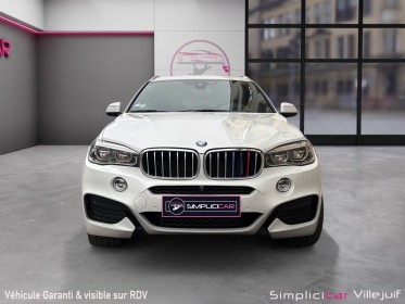 Bmw x6 f16 xdrive40d 313 ch m sport performance, caméra ar/360, siège chauffant, toit ouvrant, apple carplay, garantie...
