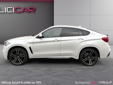Bmw x6 f16 xdrive40d 313 ch m sport performance, caméra ar/360, siège chauffant, toit ouvrant, apple carplay, garantie...