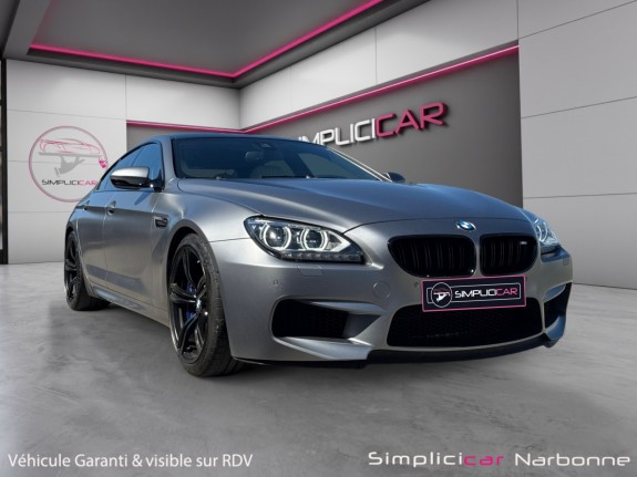 Bmw m6 gran coupe f06 m dkg7 ligne m perf tête haute siège à mémoire massant garantie 12 mois occasion simplicicar...