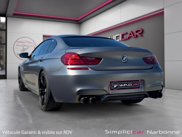 Bmw m6 gran coupe f06 m dkg7 ligne m perf tête haute siège à mémoire massant garantie 12 mois occasion simplicicar...