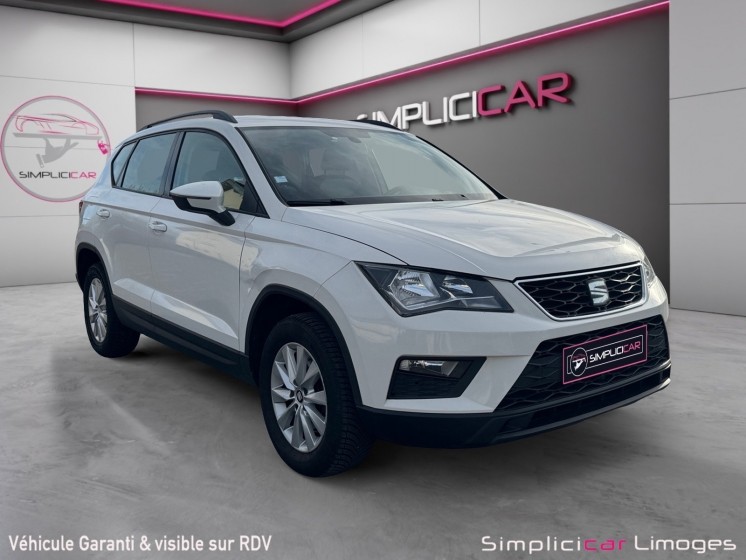 Seat ateca 1.0 tsi 115 ch start/stop reference occasion simplicicar limoges  simplicicar simplicibike france