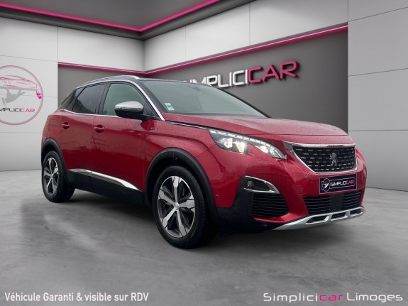 Peugeot 3008 bluehdi 180ch ss eat8 gt garantie 12 mois occasion simplicicar limoges  simplicicar simplicibike france