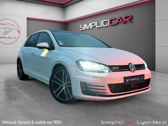 Volkswagen golf 2.0 tdi 184 bluemotion technology fap dsg6 gtd/ dyn audio/feux led/ siege chauffants/ garantie 12 mois...