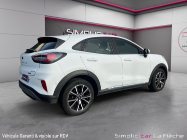 Ford puma 1.0 ecoboost mhev  non rechargeable  125 cv titanium - caméra de recul - garantie 12 mois occasion simplicicar la...