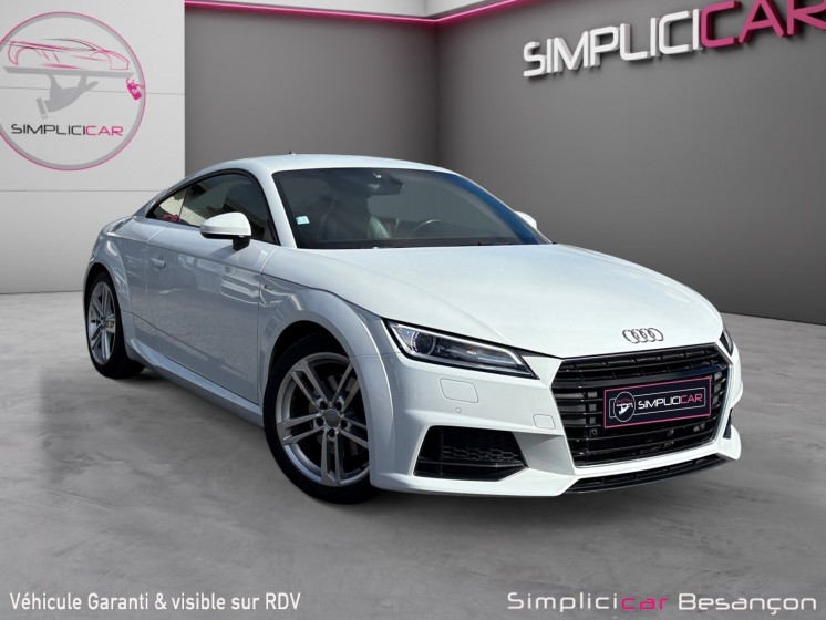 Audi tt coupe 1.8 tfsi 180 s tronic 7 s line occasion simplicicar besanÇon simplicicar simplicibike france