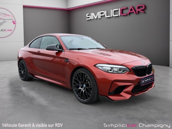 Bmw m2 competition f87 410 ch m dkg7 - harman kardon - pack carbon - camera - francaise occasion champigny-sur-marne (94)...