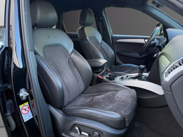 Audi q5 q5 2.0 tdi 190 s tronic 7 quattro s line sellerie cuir alcantara régulateur de vitesse garantie 12 mois occasion...