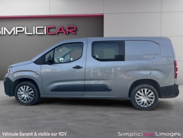 Peugeot partner 1.5 bluehdi 130 ss 950kg premium 3pl 2022 occasion simplicicar limoges  simplicicar simplicibike france