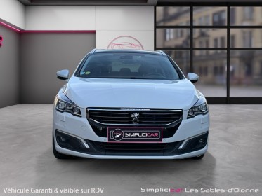 Peugeot 508 sw 2.0 bluehdi 180ch ss eat6 allure interieur cuir siege electrique chauffants toit panoramique garantie 12 mois...