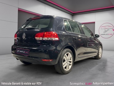Volkswagen golf confortline 1.6 tdi 105 ch regulateur radar avant arrière garantie 12 mois occasion montpellier (34)...