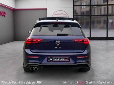 Volkswagen golf 2.0 tdi scr 200 dsg7 gtd / iq light / entretien complet volkswagen occasion simplicicar st-maximin...