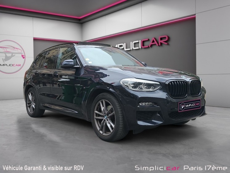 Bmw x3 g01 sdrive18d 150ch bva8 m sport garantie constructeur suivi complet bmw occasion paris 17ème (75)(porte maillot)...