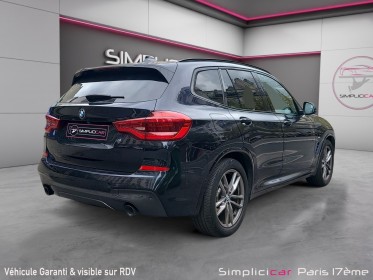 Bmw x3 g01 sdrive18d 150ch bva8 m sport garantie constructeur suivi complet bmw occasion paris 17ème (75)(porte maillot)...