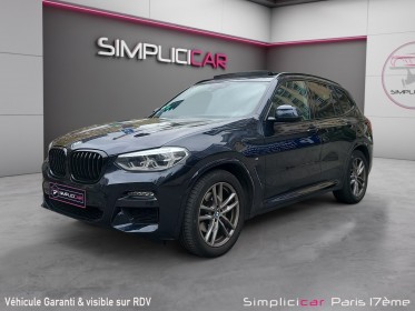 Bmw x3 g01 sdrive18d 150ch bva8 m sport garantie constructeur suivi complet bmw occasion paris 17ème (75)(porte maillot)...