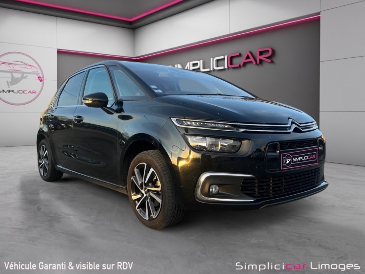 Citroen c4 spacetourer bluehdi 130 ss eat8 shine garantie 12 mois occasion simplicicar limoges  simplicicar simplicibike france