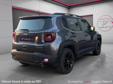 Jeep renegade 1.3 gse t4 150 ch bvr6 limited garantie 12 mois occasion simplicicar lyon nord simplicicar simplicibike france