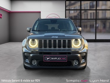 Jeep renegade 1.3 gse t4 150 ch bvr6 limited garantie 12 mois occasion simplicicar lyon nord simplicicar simplicibike france