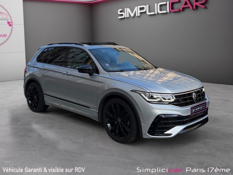 Volkswagen tiguan 1.4 ehybrid 245ch dsg6 r-line exclusive/ park assit/ iq light/ entretien volswagen occasion paris 17ème...