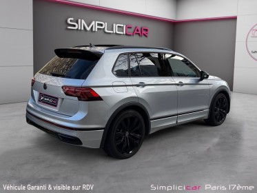 Volkswagen tiguan 1.4 ehybrid 245ch dsg6 r-line exclusive/ park assit/ iq light/ entretien volswagen occasion paris 17ème...