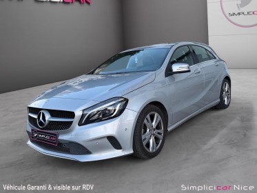 Mercedes classe a 180 7g-dct sensation occasion  simplicicar nice - pfvauto simplicicar simplicibike france