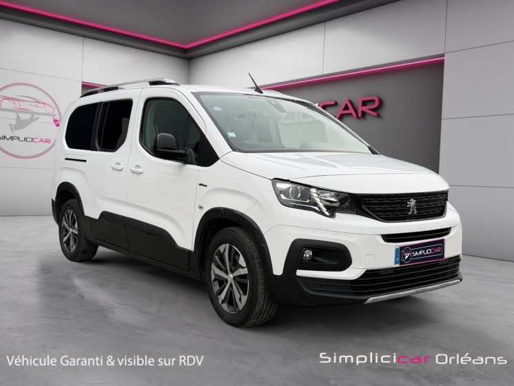 Peugeot rifter long gt line keyless go caméra 180° carplay régulateur de vitesse garantie 12 mois occasion simplicicar...