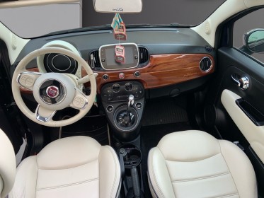 Fiat 500c my17 1.2 69 ch dualogic riva cabriolet siege cuir bon état garantie 12 mois occasion simplicicar le raincy...