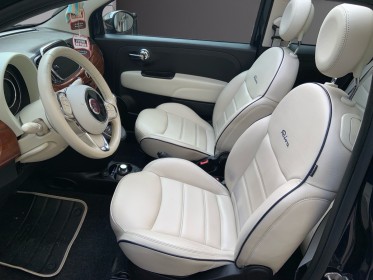 Fiat 500c my17 1.2 69 ch dualogic riva cabriolet siege cuir bon état garantie 12 mois occasion simplicicar le raincy...