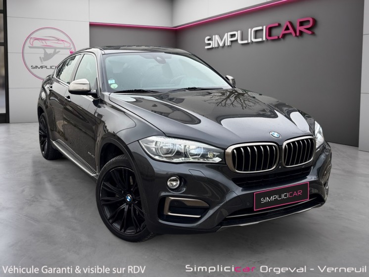 Bmw x6 f16 xdrive40d 313ch m sport/ toit ouvrant/ sièges chauffants/ caméra de recul___ occasion simplicicar orgeval ...
