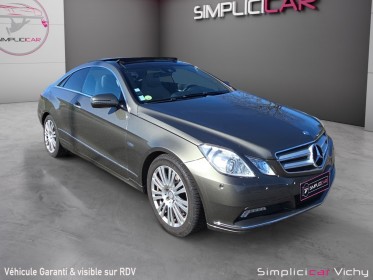 Mercedes classe e coupe 350 cdi 231 ch executive a 7g-tronic révisée boite vidangée garantie 12 mois toit panoramique......