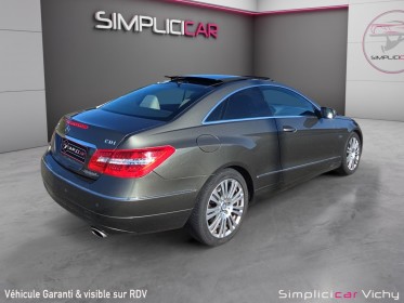 Mercedes classe e coupe 350 cdi 231 ch executive a 7g-tronic révisée boite vidangée garantie 12 mois toit panoramique......