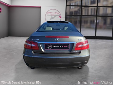 Mercedes classe e coupe 350 cdi 231 ch executive a 7g-tronic révisée boite vidangée garantie 12 mois toit panoramique......