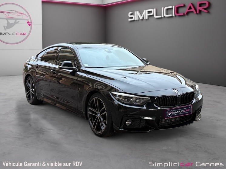 Bmw serie 4 gran coupe f36 lci2 bva8 m sport 420d 190 ch occasion cannes (06) simplicicar simplicibike france