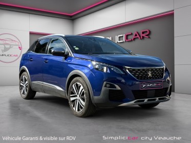 Peugeot 3008 2.0 blue hdi 180 ch eat8 gt line carplay / camera arr / attelage occasion simplicicar veauche simplicicar...