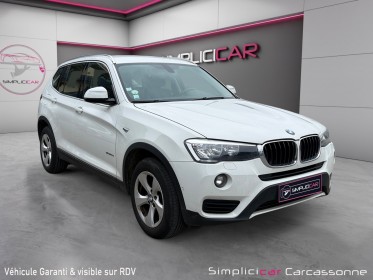 Bmw x3 f25 lci sdrive18d 150ch lounge occasion simplicicar carcassonne simplicicar simplicibike france