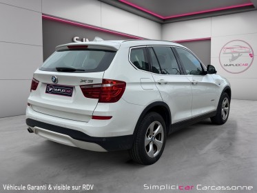 Bmw x3 f25 lci sdrive18d 150ch lounge occasion simplicicar carcassonne simplicicar simplicibike france