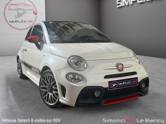 Abarth 595c e6d temp 1.4 turbo 16v t-jet 145 ch bvm5 entretiens abarth garantie 12 mois occasion simplicicar le raincy...