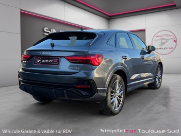 Audi q3 sportback 35 tdi 150 ch s tronic 7 s line apple carplay caméra de recul garantie 12 mois occasion simplicicar...
