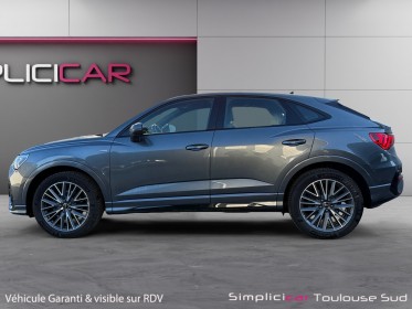 Audi q3 sportback 35 tdi 150 ch s tronic 7 s line apple carplay caméra de recul garantie 12 mois occasion simplicicar...