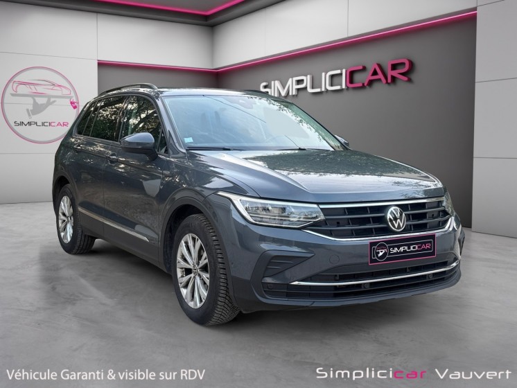 Volkswagen tiguan 1.5 tsi 150ch dsg7 life siège massant siège et volant chauffant caméra de recul carplay garantie 12 mois...