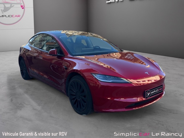 Tesla model 3 grande autonomie rwd occasion simplicicar le raincy simplicicar simplicibike france