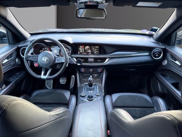 Alfa romeo stelvio 2.9 v6 510ch at8 quadrifoglio/origine france/ toit ouvrant - carplay - sièges électriques chauffants-...